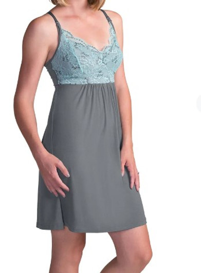 Kindred Bravely - Lucille Lace Maternity & Nursing Nightgown