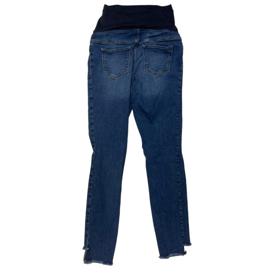 Over The Belly Skinny Maternity Jeans - Isabel Maternity By Ingrid &  Isabel™ Dark Wash 2 : Target