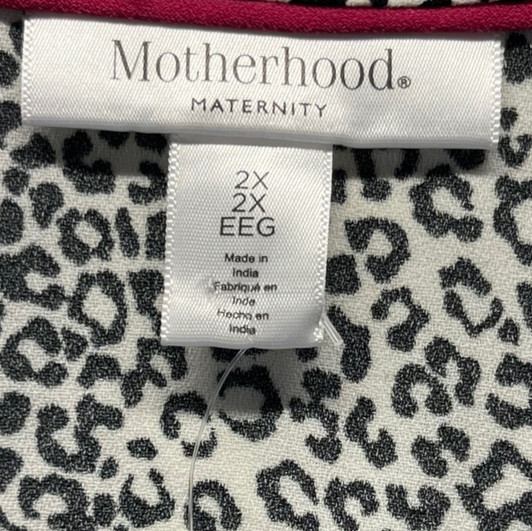 *New* Motherhood Maternity Animal Print Babydoll Maternity Blouse | New With Tags - Size  XX-Large *New* Motherhood Maternity Animal Print Babydoll Maternity Blouse | New With Tags - Size  XX-Large