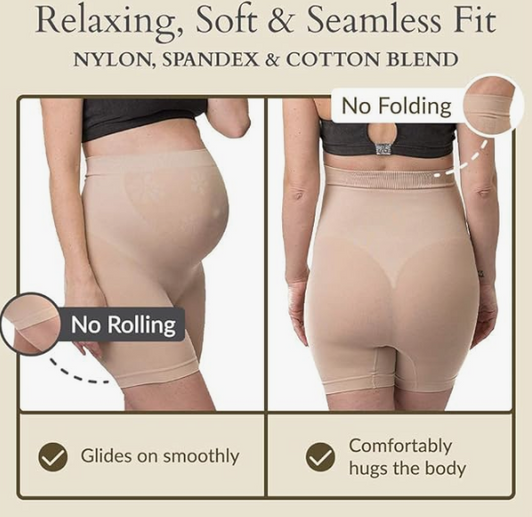 Belevation Maternity Shapewear Pregnancy Boyshort Pettipant | Gently Used - Size Small