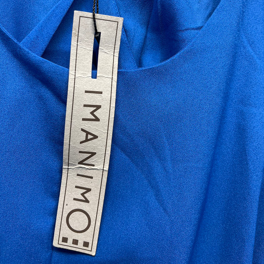 *New* Imanimo Maternity Caroline Royal Blue Drape Maternity Dress | New With Tags 