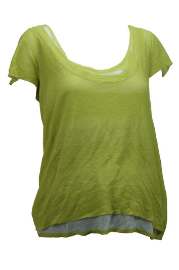 *New* Laurie B. Maternity A Pea In A Pod Collection Knit T-Shirt (Size Medium)