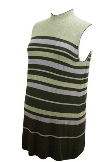 Striped A Pea in the Pod Maternity Sleeveless Tunic Sweater (Gently Used - Size Medium) Striped A Pea in the Pod Maternity Sleeveless Tunic Sweater (Gently Used - Size Medium)