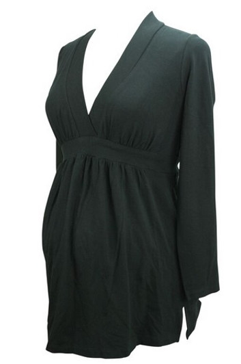 *New* Liz Lange Maternity Black Baby doll Long Sleeve Tee (Size 3) *New* Liz Lange Maternity Black Baby doll Long Sleeve Tee (Size 3)