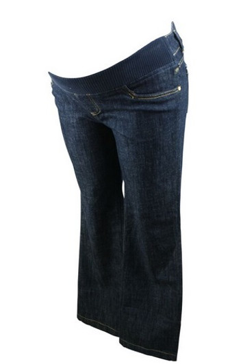 *New* Navy Ser Fontaine Maternity Boot Cut Jeans (Size 32)