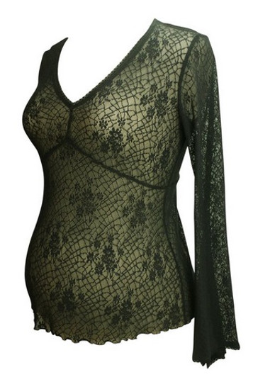 Black A Pea in the Pod Maternity Sheer Lace Blouse (Like New - Size Small) Black A Pea in the Pod Maternity Sheer Lace Blouse (Like New - Size Small)