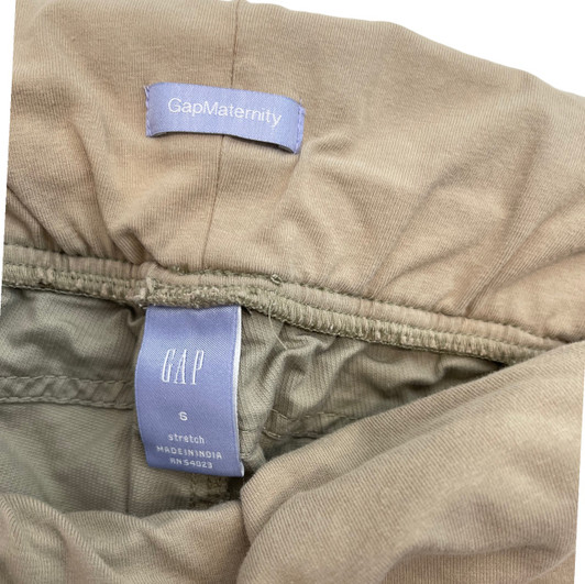 Tan GAP Maternity Cropped Maternity Pants (Pre-Loved - Size 6)