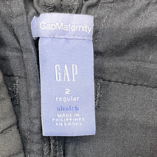 Black GAP Maternity Career Pants (Gently Used - Size 2 Regular)