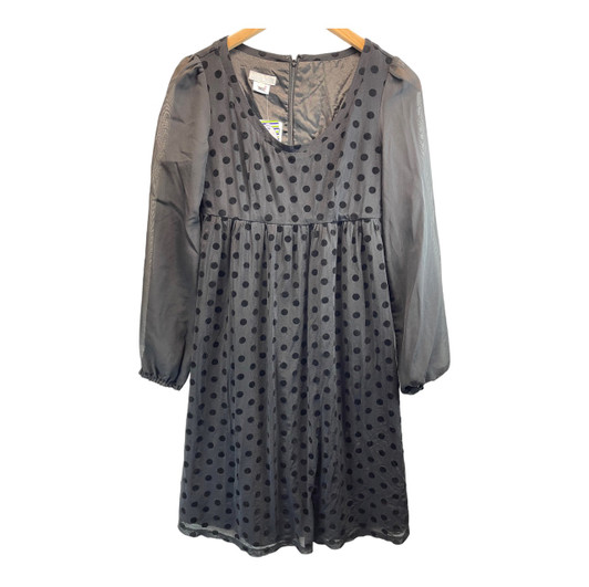 *New* Black Jojo Maman Bebe Long Sleeve Maternity Special Occasion Dress (Like New - Size 10)