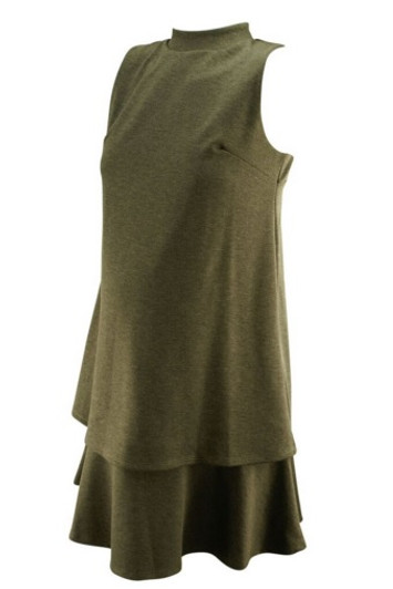 *New* Heather Charcoal Maternal America Layered Maternity Dress (Size X-Small) *New* Heather Charcoal Maternal America Layered Maternity Dress (Size X-Small)