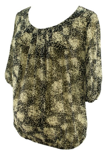 100% Silk Deep Sapphire A Pea in the Pod Maternity Splotched Print Maternity Blouse (Like New - Size Large) 100% Silk Deep Sapphire A Pea in the Pod Maternity Splotched Print Maternity Blouse (Like New - Size Large)