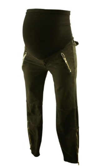 Black Worn J Brand for A Pea in the Pod Collection Maternity Zipper Detailed Cropped Maternity Pants (Gently Used - Size 28) Black Worn J Brand for A Pea in the Pod Collection Maternity Zipper Detailed Cropped Maternity Pants (Gently Used - Size 28)