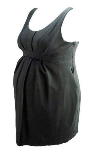 Black A Pea in the Pod Maternity Sleeveless Pleated Blouse (Second Hand- Size Large) Black A Pea in the Pod Maternity Sleeveless Pleated Blouse (Second Hand- Size Large)