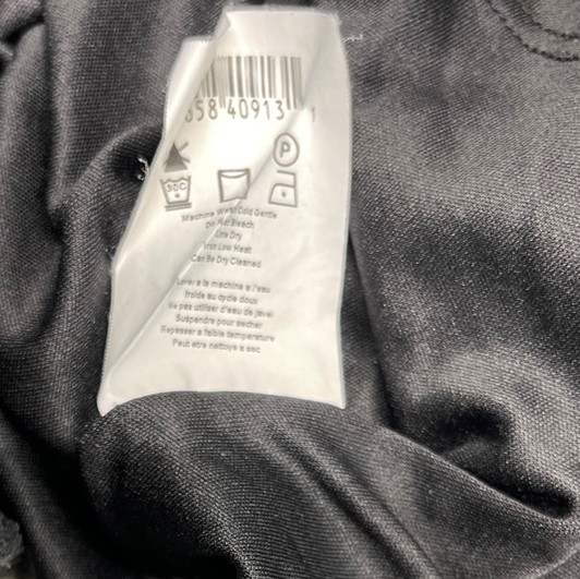 Charcoal Spotted A Pea in the Pod Maternity Dress (Gently Used - Size Large) Charcoal Spotted A Pea in the Pod Maternity Dress (Gently Used - Size Large)