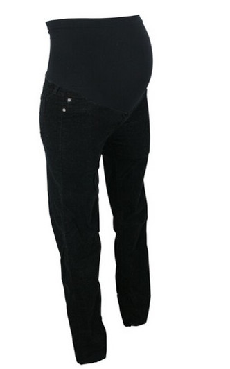 Navy AG Jeans Maternity Corduroy Skinny Leg Pants (Gently Used - Size 27R)