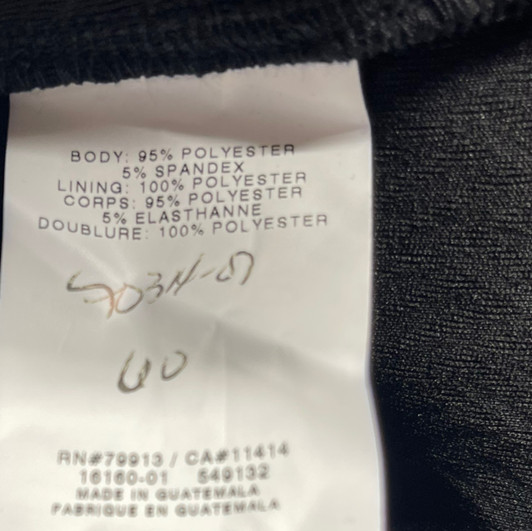 *New* Black Peplum A Pea in the Pod Maternity Career Top