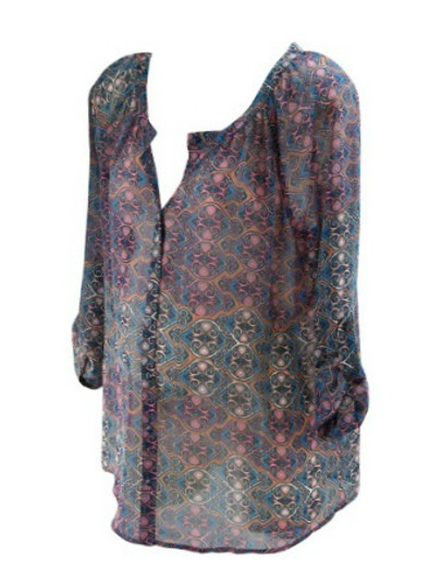 *New* Floral Print A Pea in the Pod Maternity Career Maternity Blouse with Adjustable Sleeves (Size Large) *New* Floral Print A Pea in the Pod Maternity Career Maternity Blouse with Adjustable Sleeves (Size Large)