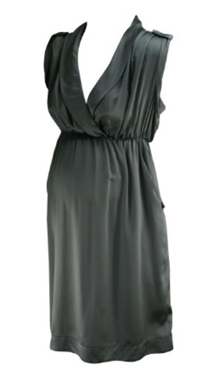*New* Gray V-Neck Maternity Dress From A Pea in the Pod Collection Maternity (Size Medium) *New* Gray V-Neck Maternity Dress From A Pea in the Pod Collection Maternity (Size Medium)