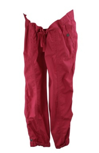 Raspberry Red Motherhood Maternity Casual Adjustable Ankle Cargo Maternity Pants (Gently Used - Size Large) Raspberry Red Motherhood Maternity Casual Adjustable Ankle Cargo Maternity Pants (Gently Used - Size Large)