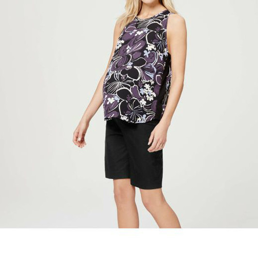 Black Loft By Ann Taylor Maternity Full Panel Dressy Maternity Shorts (Like New) Black Loft By Ann Taylor Maternity Full Panel Dressy Maternity Shorts (Like New)
