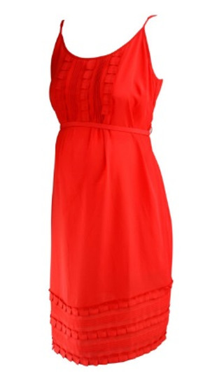 *New* Scarlett Red A Pea in the Pod Maternity Belted Spaghetti Strap Maternity Dress (Size Medium) *New* Scarlett Red A Pea in the Pod Maternity Belted Spaghetti Strap Maternity Dress (Size Medium)