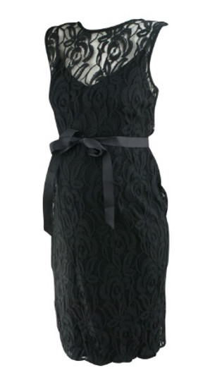 *New* Black Lace A Pea in the Pod Maternity Sleeveless Belted Special Occasion Maternity Dress (Size Large) *New* Black Lace A Pea in the Pod Maternity Sleeveless Belted Special Occasion Maternity Dress (Size Large)