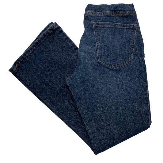 Indigo Blue Solid Black Jeans Size L (Maternity) - 52% off