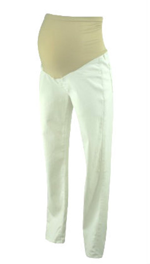 White AG Adriano Goldschmied for A Pea in the Pod Collection Maternity Skinny Maternity Jeans (Gently Used - Size 30)  White AG Adriano Goldschmied for A Pea in the Pod Collection Maternity Skinny Maternity Jeans (Gently Used - Size 30)