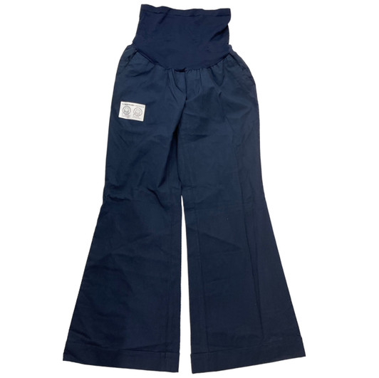 *New* Navy Blue  Spring/Summer Maternity Wide Leg Pants by A Pea in the Pod Collection Maternity (Size Medium)