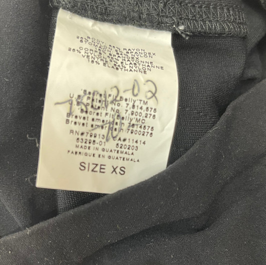 Black A Pea in the Pod Maternity Skinny Leg Maternity Jeggings (Size X-Small)