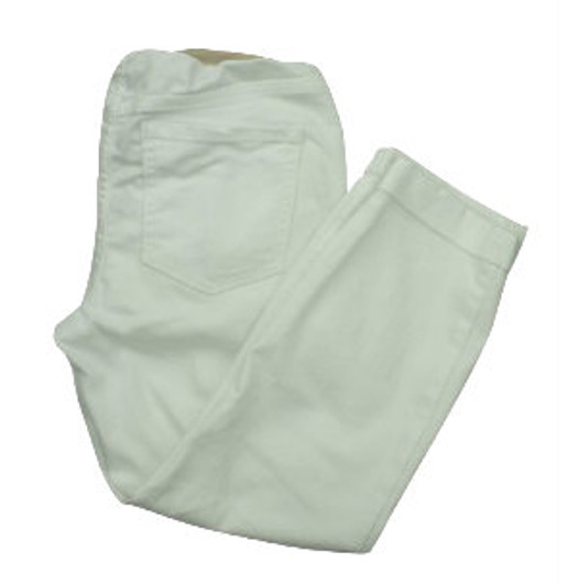 White Old Navy Maternity Cropped Summer Maternity Pants (Like New - Size 1R)