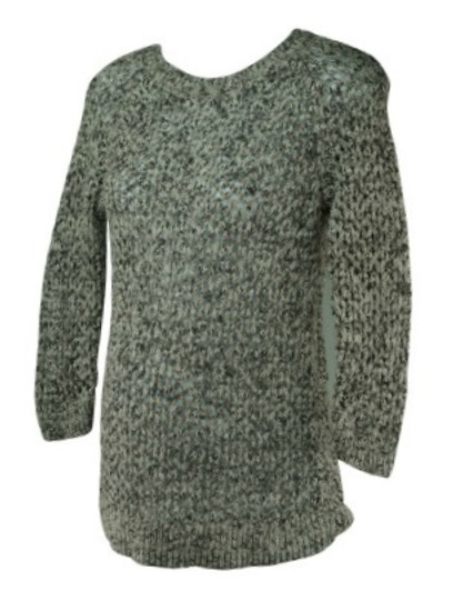 Mixed Gray GAP Maternity 3/4 Sleeve Knit Maternity Sweater (Like New - Size Small)