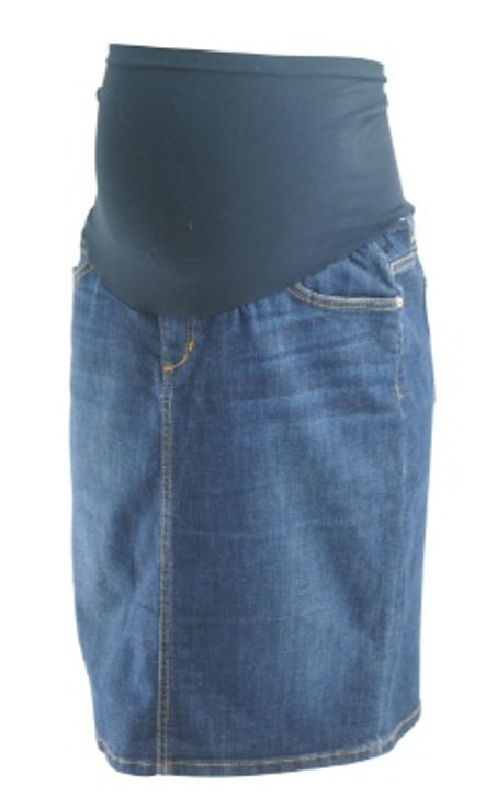 Denim Joe's Jo Jeans for A Pea in the Pod Collection Mini Maternity Skirt (Like New - Size 29)