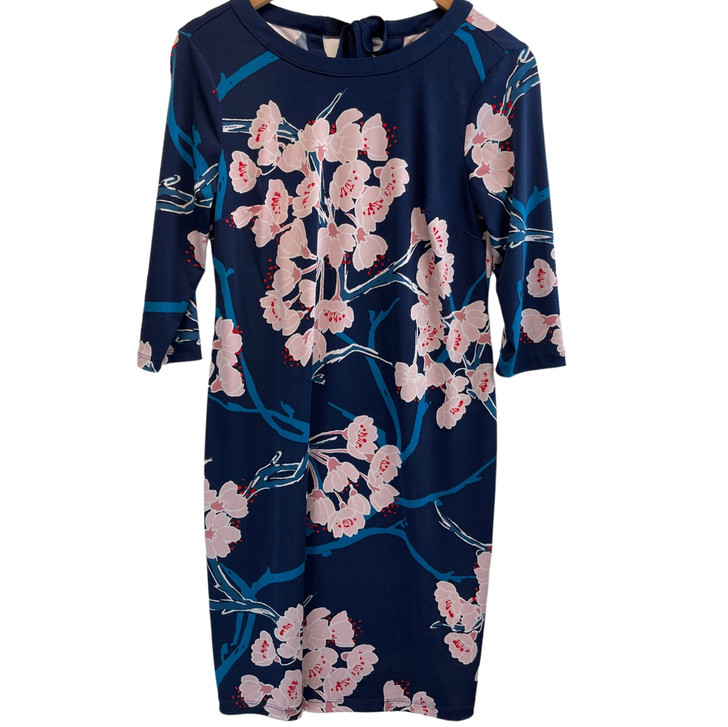 Navy Floral Shift  Dress by A Pea in the Pod Maternity (Gently Used - Size XSmall )