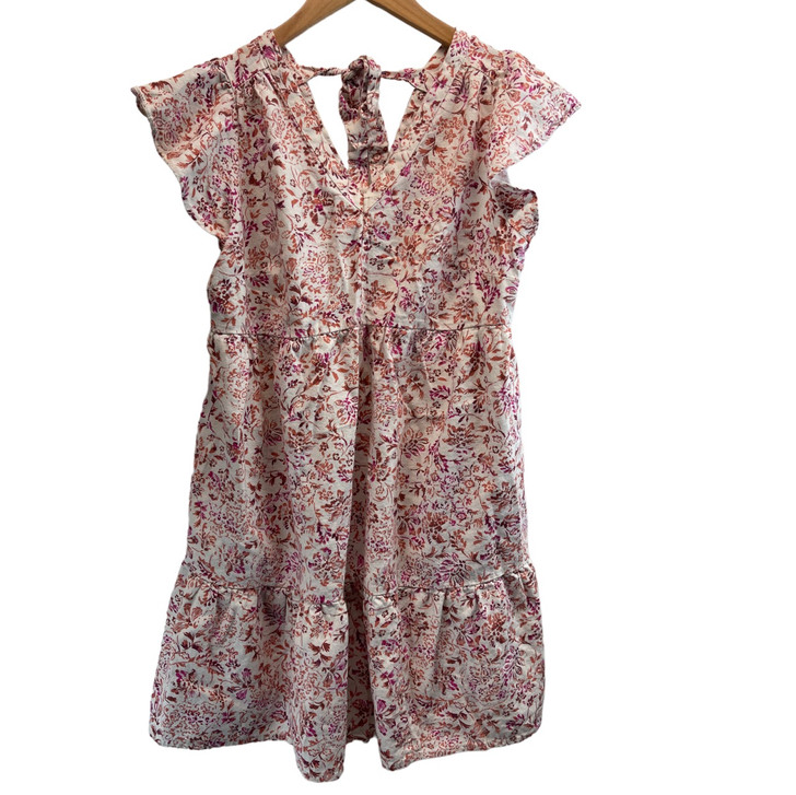 *New* Isabel Maternity by Ingrid & Isabel for Target  White Floral Maternity Shift Summer Dress (Gently Used - Size X-Small) 