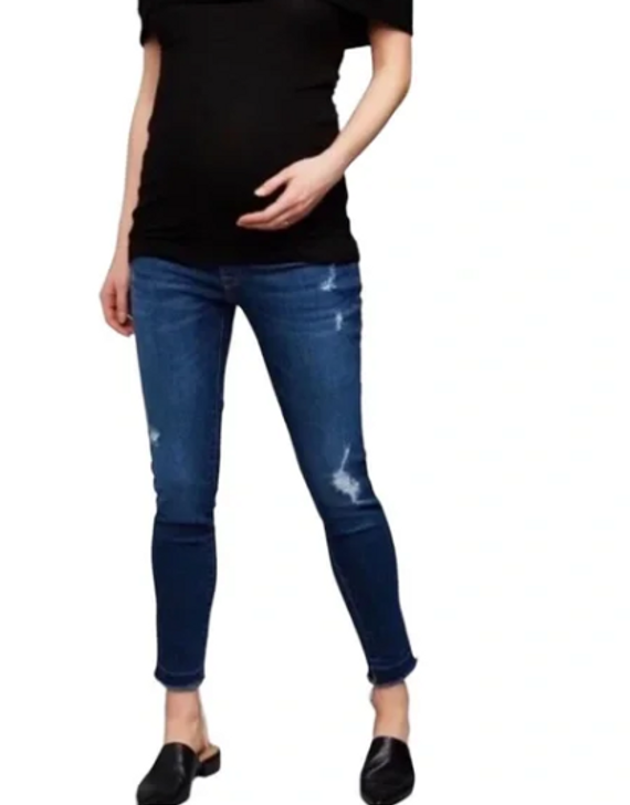 DL1961 Jess Maternity Skinny Jeans in Strive Wash | Gently Used - Size 25 
