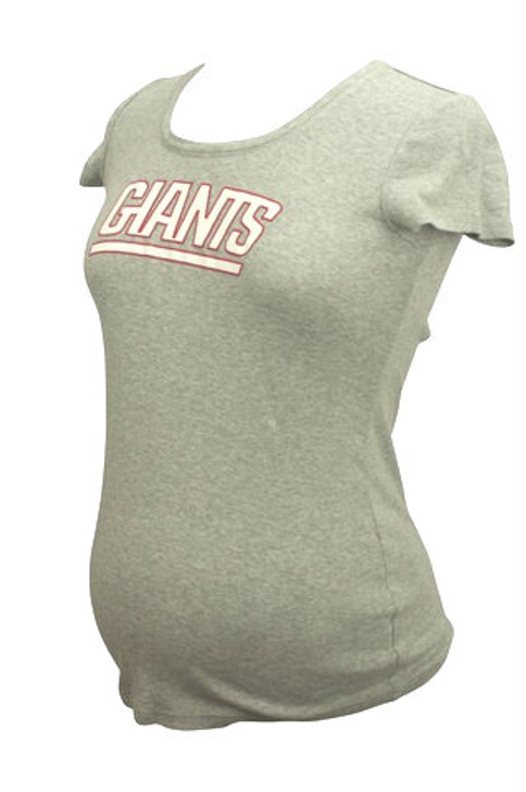 Gray NFL Team Apparel Maternity Short Sleeve T-Shirt (Pre-Owned - Size Small)