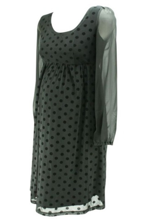 *New* Black Jojo Maman Bebe Long Sleeve Maternity Special Occasion Dress (Like New - Size 10)