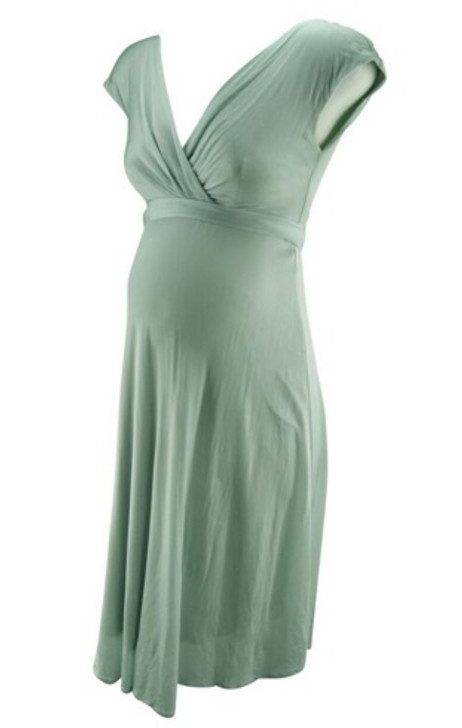 Mint Green Tiffany Rose Maternity Special Occasion Dress (Like New - Size 1)