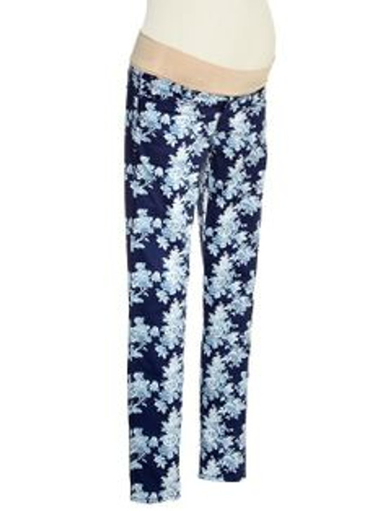 Gap Maternity Floral Print Always Skinny Jeans (Gently Used - 28/6L)