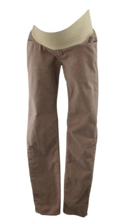 *New* Light Brown !IT Jeans for A Pea in the Pod Collection Maternity Straight Leg Corduroy Maternity Pants (Size 30 W)