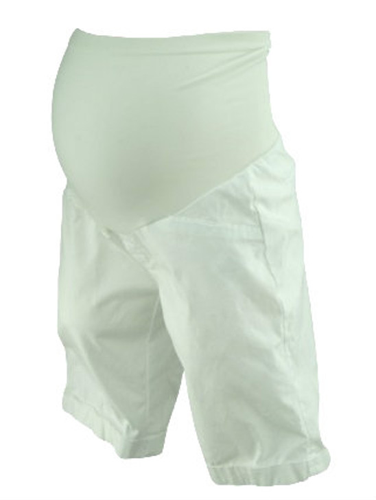 *New* White A Pea in the Pod Maternity Full Panel Maternity Shorts (Size X-Small)