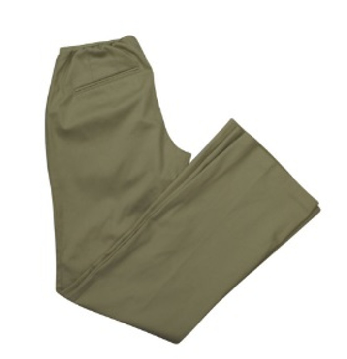 *New* Beige Motherhood Maternity Boot Cut Khaki Maternity Pants (Size Petite X-Small)