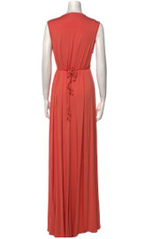 Rachel Pally Caftan Maternity Orange Sleeveless Maxi Dress | Gently Used Condition- Size X-Small
