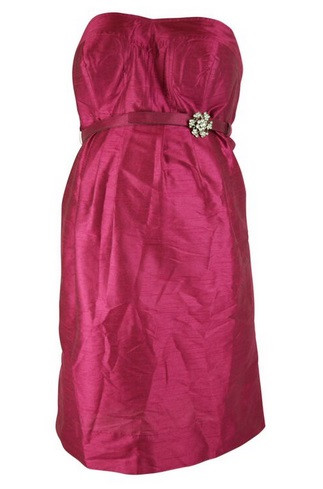 New* Donna Morgan Strapless Belted Maternity Dress (Medium) - Motherhood  Closet - Maternity Consignment