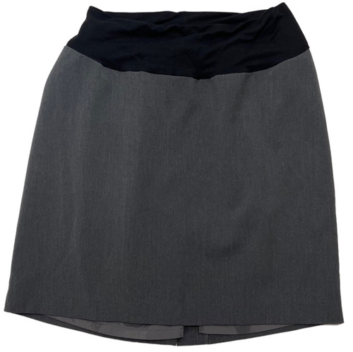 Jules & Jim Maternity Gray Skirt (Gently Used - Size Large ...