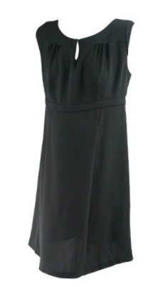 New* Black A Pea in the Pod Maternity Pleated Career Cap Sleeve Maternity  Dress (Size Large) - Motherhood Closet - Maternity Consignment