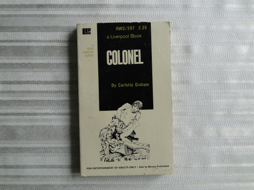 Vintage Adult Paperback Book/Novel Colonel A Liverpool Book       SK6