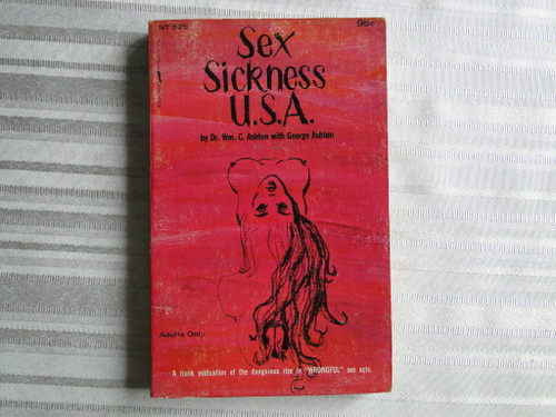 Vintage Adult Paperback Book/Novel Sex Sickness U.S.A                SK6