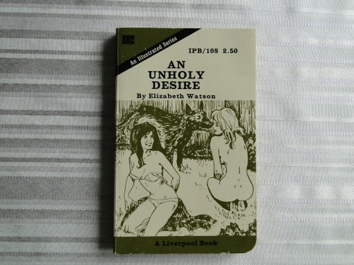Vintage Adult Paperback Book/Novel  An Unholy Desire      A Liverpool Book                    SK6